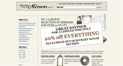 Desktop Screenshot of mainlymirrors.co.nz